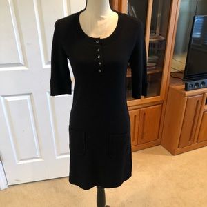 Cute black sweater dress. Reposh.